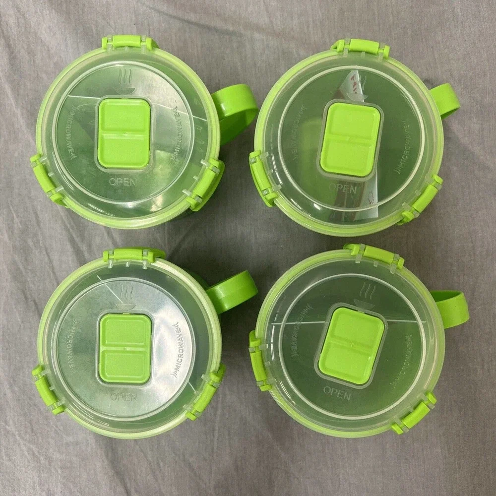 Sistema To Go 4 pack set ~ Breakfast bowl, Soup mug, Noodle bowl ~ New in a Box